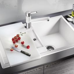 Blanco Metra 45 S zlewozmywak 78x50 cm PuraDur z Silgranit PuraDur szarość skały 518869