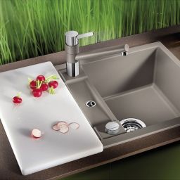 Blanco Metra 45 S Compact zlewozmywak 68x50 cm z Silgranit PuraDur czarny 525913