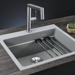 Blanco Etagon 6 zlewozmywak granitowy 60x51 cm czarny 525890