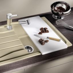 Blanco Sona 5 S zlewozmywak 86x50 cm Silgranit czarny 525972