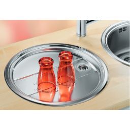 Blanco Rondoset zlewozmywak stalowy 46 cm stal szczotkowana 513310