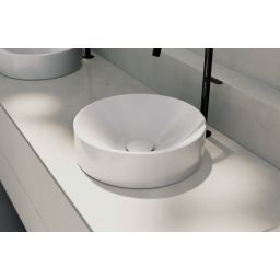 Bette Suno umywalka 34x34 cm okrągła nablatowa biała A250-000