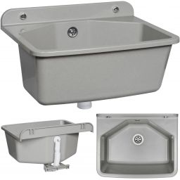 Ferro komora gospodarcza 46x37 cm szara DRK37/46G