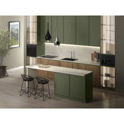 FDesign Carioca zlewozmywak granitowy 58x48 cm grafit FD9-11-4858-22