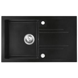 FDesign Carioca zlewozmywak granitowy 78x48 cm grafit FD9-13-4878-22