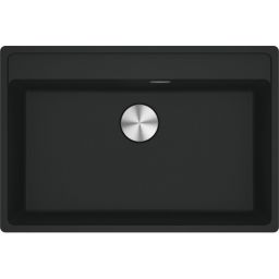 Franke Maris zlewozmywak granitowy 76x51 cm czarny 114.0661.768