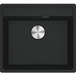 Franke Maris MRG 610-52 zlewozmywak 51x56 cm Fragranite czarny mat 114.0661.761