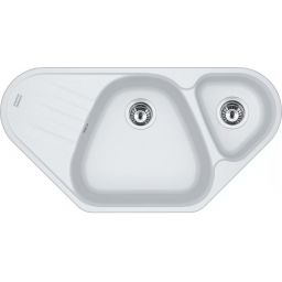 Franke Antea AZG 661-E zlewozmywak 96x50 cm Fragranite lewy biały polarny 114.0676.228