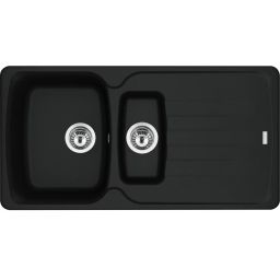 Franke Antea AZG 651-97 zlewozmywak 97x50 cm Fragranite czarny mat 114.0676.236