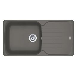Franke Antea AZG 611-97 XL zlewozmywak 97x50 cm Fragranite kamienny szary 114.0676.240
