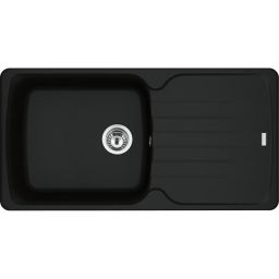 Franke Antea AZG 611-97 XL zlewozmywak 97x50 cm Fragranite czarny mat 114.0676.241
