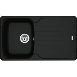 Franke Antea AZG 611-86 zlewozmywak 86x50 cm Fragranite czarny mat 114.0676.247