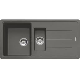Franke Basis BFG 651-97 zlewozmywak 97x50 cm Fragranite kamienny szary 114.0676.274
