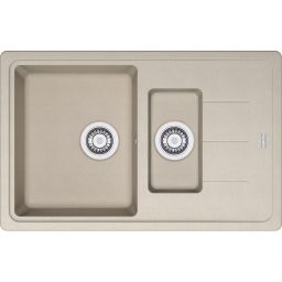 Franke Basis zlewozmywak granitowy 78x50 cm beżowy 114.0676.278
