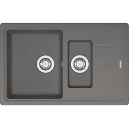 Franke Basis BFG 651-78 zlewozmywak 78x50 cm Fragranite kamienny szary 114.0676.281