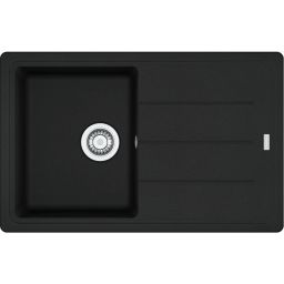 Franke Basis BFG 611-78 zlewozmywak 78x50 cm Fragranite czarny mat 114.0676.298
