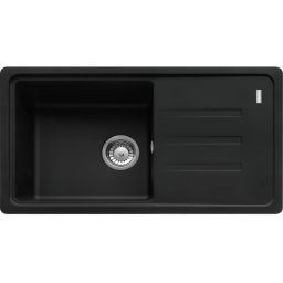 Franke Bliss BSG 611-78 zlewozmywak 78x43,5 cm Fragranite czarny mat 114.0676.312