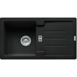 Franke Strada SAG 614-78 zlewozmywak 78x43,5 cm Fragranite czarny mat 114.0676.328