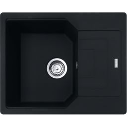 Franke Urban UBG 611-62 GSC zlewozmywak 62x50 cm Fragranite czarny mat 114.0687.268