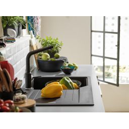 Franke Urban UBG 611-78 GSC zlewozmywak 78x50 cm Fragranite onyx 114.0687.270