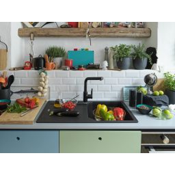 Franke Urban UBG 611-78 GSC zlewozmywak 78x50 cm Fragranite onyx 114.0687.270