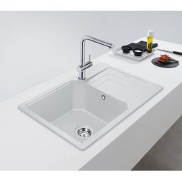 Franke Urban UBG 611-78 XL GSC zlewozmywak 78x50 cm Fragranite biały polarny 114.0687.280