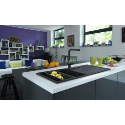 Franke Urban zlewozmywak granitowy 100x50 cm onyx 114.0687.290