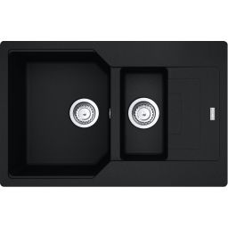 Franke Urban UBG 651-78 GSC zlewozmywak 78x50 cm Fragranite onyx 114.0687.296