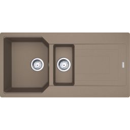 Franke Urban UBG 651-100 GSC zlewozmywak 100x50 cm Fragranite cappuccino 114.0687.301