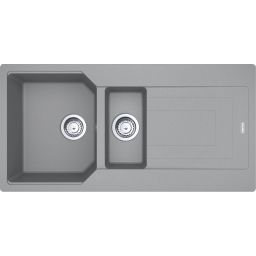 Franke Urban UBG 651-100 GSC zlewozmywak 100x50 cm Fragranite kamienny szary 114.0687.303