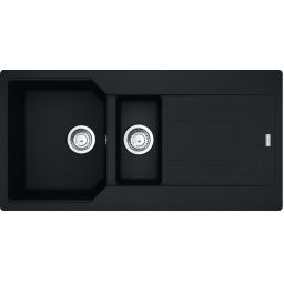 Franke Urban UBG 651-100 GSC zlewozmywak 100x50 cm Fragranite czarny mat 114.0687.305