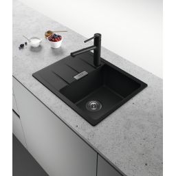 Franke Centro CNG 611-62 GSC zlewozmywak 62x50 cm Fragranite czarny mat 114.0687.313