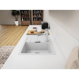 Franke Centro CNG 611-78 GSC zlewozmywak 78x50 cm Fragranite biały polarny 114.0687.317