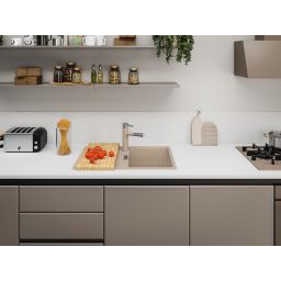 Franke Centro CNG 611-78 GSC zlewozmywak 78x50 cm Fragranite beżowy 114.0687.319