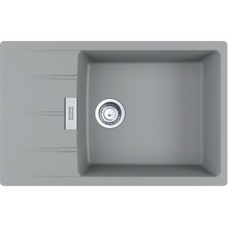 Franke Centro CNG 611-78 XL GSC zlewozmywak 78x50 cm Fragranite kamienny szary 114.0687.325