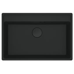 Franke Maris zlewozmywak granitowy 76x51 cm czarny 114.0693.514