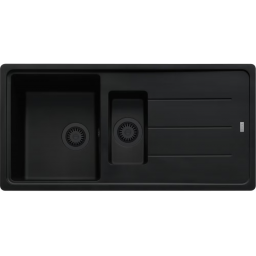 Franke Basis BFG 651-97 zlewozmywak 97x50 cm Fragranite czarny mat 114.0693.554
