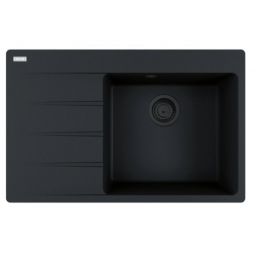 Franke Centro 611-78 TL zlewozmywak 78x50 cm Fragranite czarny mat 114.0693.564