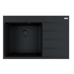 Franke Centro 611-78 TL zlewozmywak 78x50 cm Fragranite czarny mat 114.0693.565