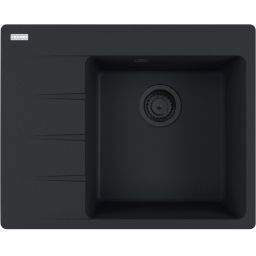 Franke Centro CNG 611-62 TL zlewozmywak granitowy 62x50 cm czarny mat 114.0693.566