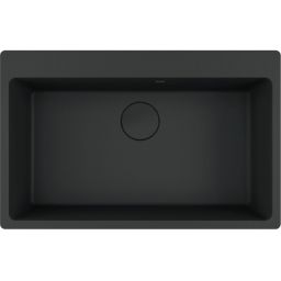 Franke Maris MRG 610-73 FTL zlewozmywak granitowy 78x50 cm czarny 114.0693.578