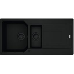 Franke Urban UBG 651-100 GSC zlewozmywak 100x50 cm Fragranite czarny mat 114.0697.747