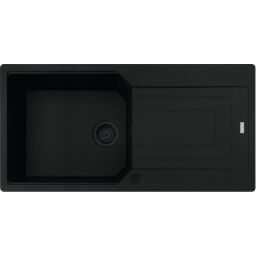 Franke Urban UBG 611-100 XL GSC zlewozmywak 100x50 cm Fragranite czarny mat 114.0697.749