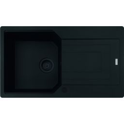 Franke Urban UBG 611-86 GSC zlewozmywak 86x50 cm Fragranite czarny mat 114.0697.750