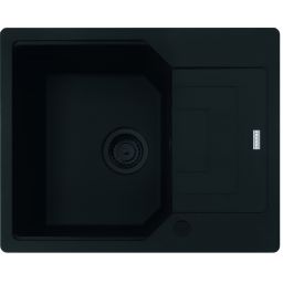 Franke Urban UBG 611-62 GSC zlewozmywak 62x50 cm Fragranite czarny mat 114.0697.753