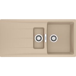 Franke Centro CNG 651-100 zlewozmywak granitowy 100x50 cm beżowy 114.0710.224