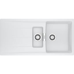 Franke Centro CNG 651-100 zlewozmywak granitowy 100x50 cm biały 114.0710.227