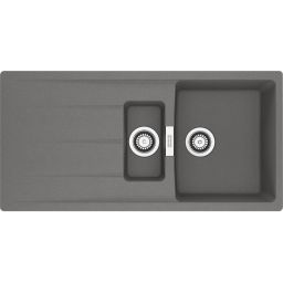 Franke Centro CNG 651-100 zlewozmywak granitowy 100x50 cm kamienny szary 114.0710.228