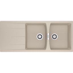 Franke Centro zlewozmywak granitowy 116x50 cm beżowy 114.0710.229