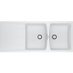 Franke Centro CNG 621-116 zlewozmywak granitowy 116x50 cm biały 114.0710.234